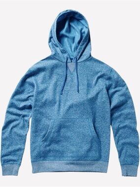 DC Shoes Pullover Hoodie Men’s Medium Blue Heather Fleece Logo Skate Surf Casual